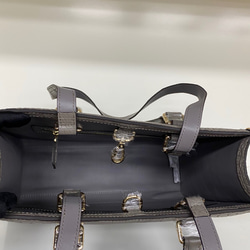 クロコダイル レザー ワニ革 ショルダーバッ本革 ボストンバッグ トートバッグ 通勤 バッグ 大容量 3枚目の画像