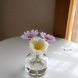 小花を飾りたい♪✿クレイフラワー デイジー　マジカルウォーター NO.MWT8-H7A 2枚目の画像