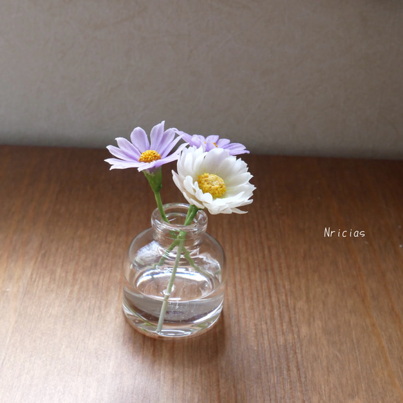 小花を飾りたい♪✿クレイフラワー デイジー　マジカルウォーター NO.MWT8-H7A 4枚目の画像