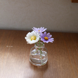 小花を飾りたい♪✿クレイフラワー デイジー　マジカルウォーター NO.MWT8-H7A 3枚目の画像