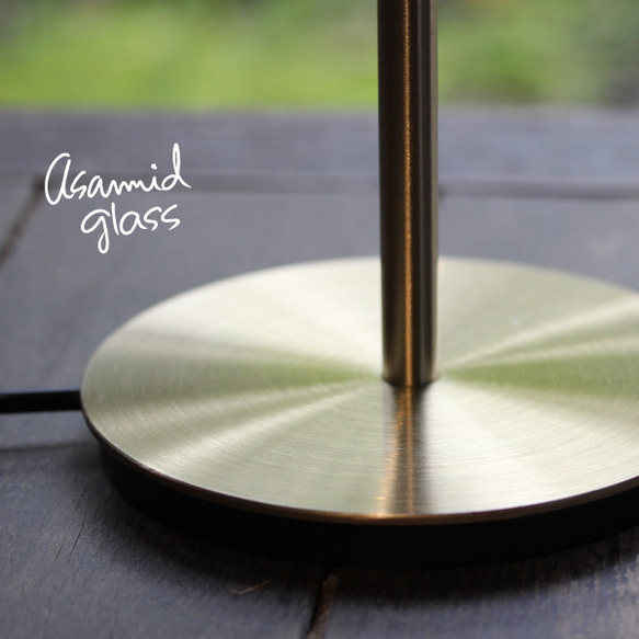 ステンドグラス　雨のしずくのテーブルランプ　韓国風 12枚目の画像