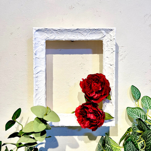 薔薇　Ｆ4 油彩画　額縁付き 薔薇 F4 油彩画 額縁付き 薔薇F4 油彩画額縁付き