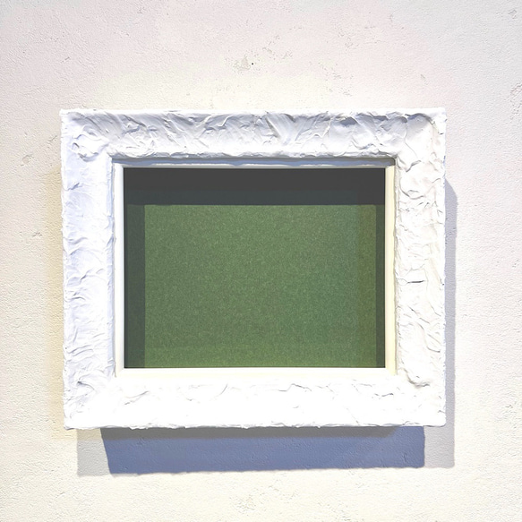 油彩額縁 F4(39cm  ×30cm) F6(46.5cm×37.5cm) 塗り壁風額縁 2枚目の画像