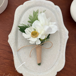 ［wedding］ウェディングブーケ オーダーメイドブーケ ドライフラワーブーケ 造花ブーケ 結婚式 前撮りブーケ 8枚目の画像