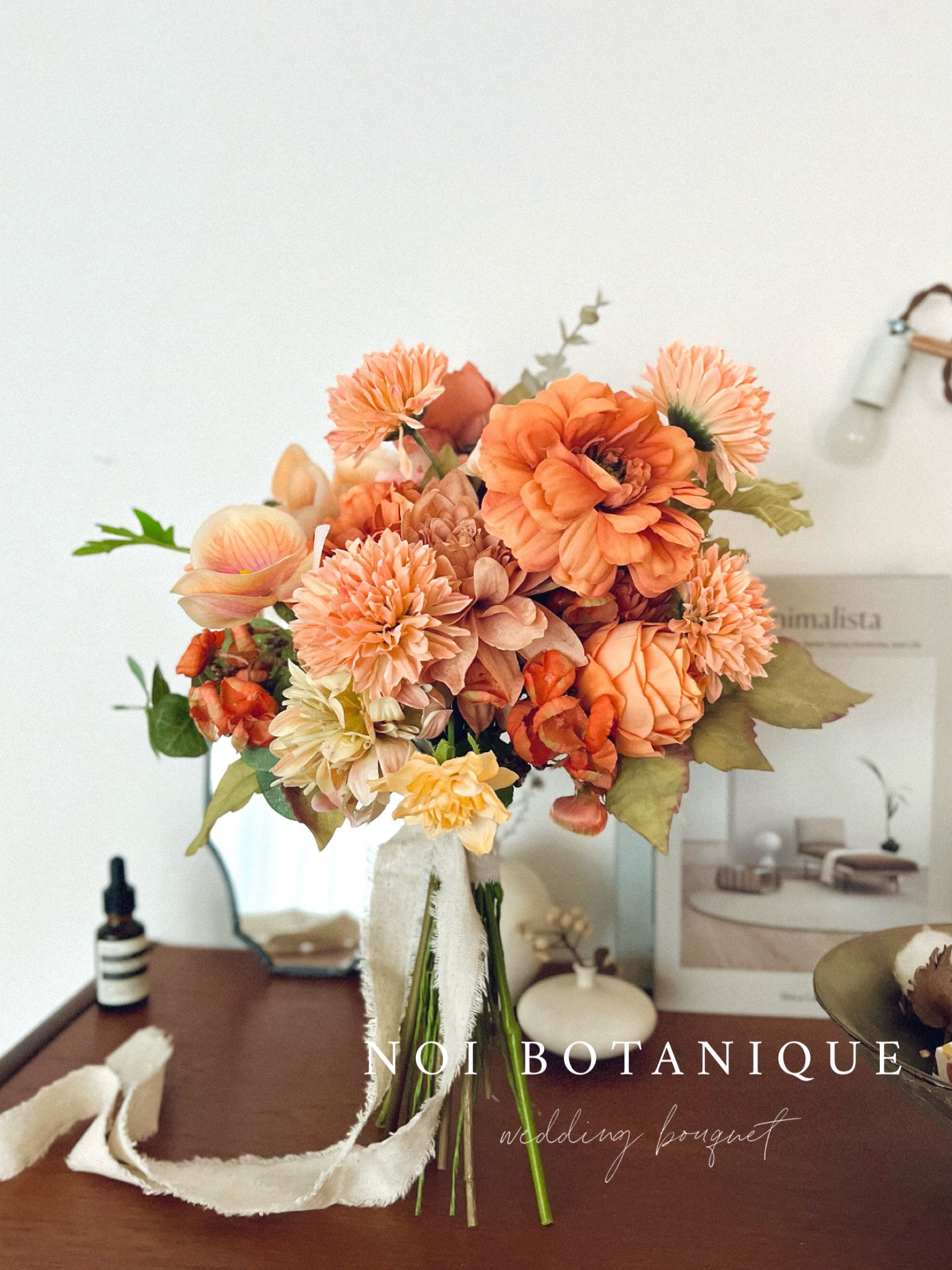 ［wedding］ウェディングブーケ オーダーメイドブーケ ドライフラワーブーケ 造花ブーケ 結婚式 前撮りブーケ