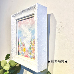 油彩額縁 (オリジナル加工) ♦︎F15(71cm×58.5cm) F20 (78.5cm×66cm) 塗り壁風額縁 9枚目の画像