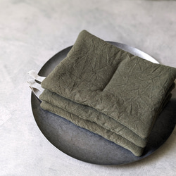 【鍋つかみ・ポットマット／抹茶】　おうち時間・おうちカフェに　 3枚目の画像