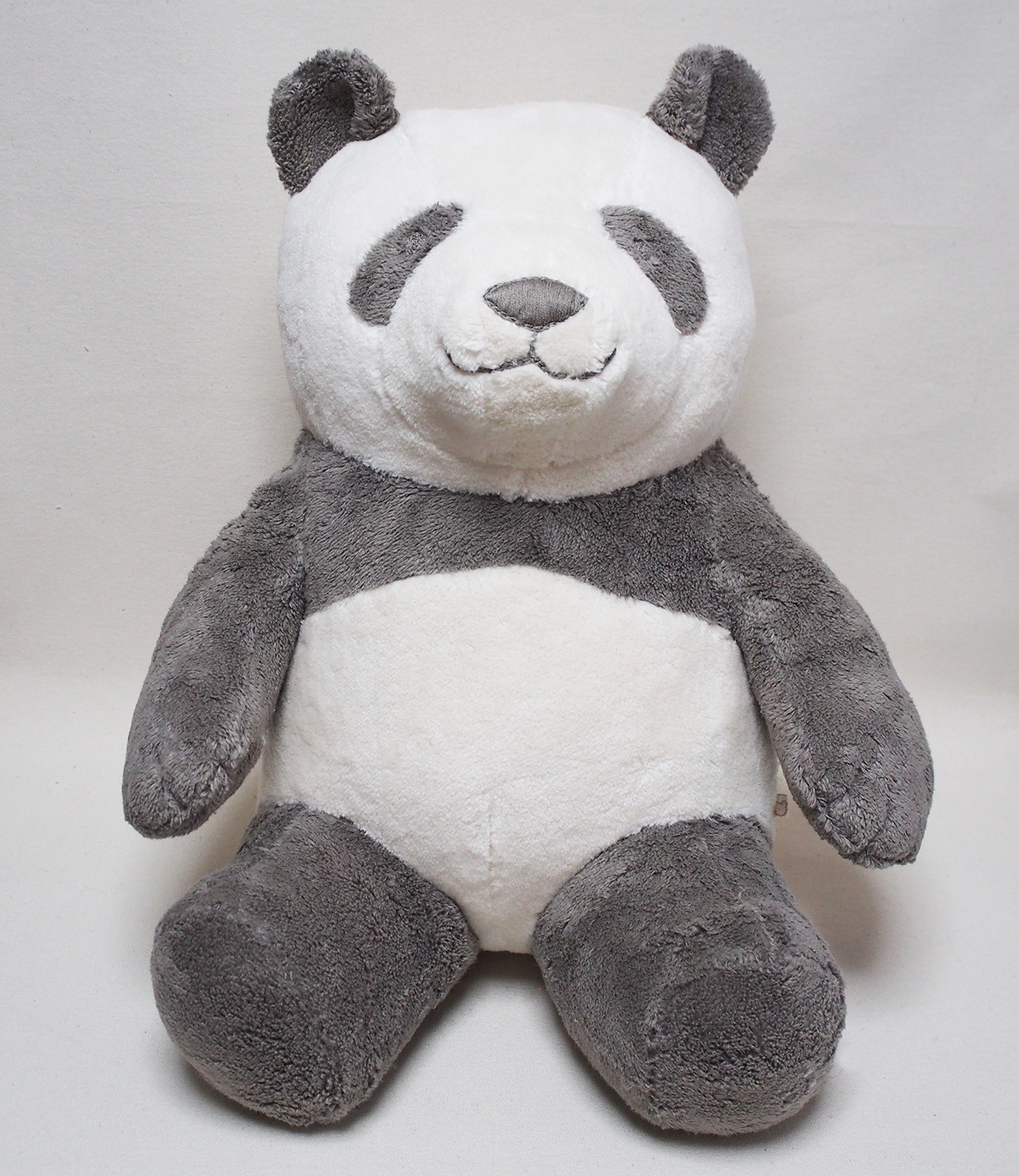 オーガニックコットン草木染めパンダのぬいぐるみ特大サイズ