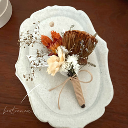 ［wedding］ウェディングブーケ オーダーメイドブーケ ドライフラワーブーケ 造花ブーケ 結婚式 前撮りブーケ 18枚目の画像