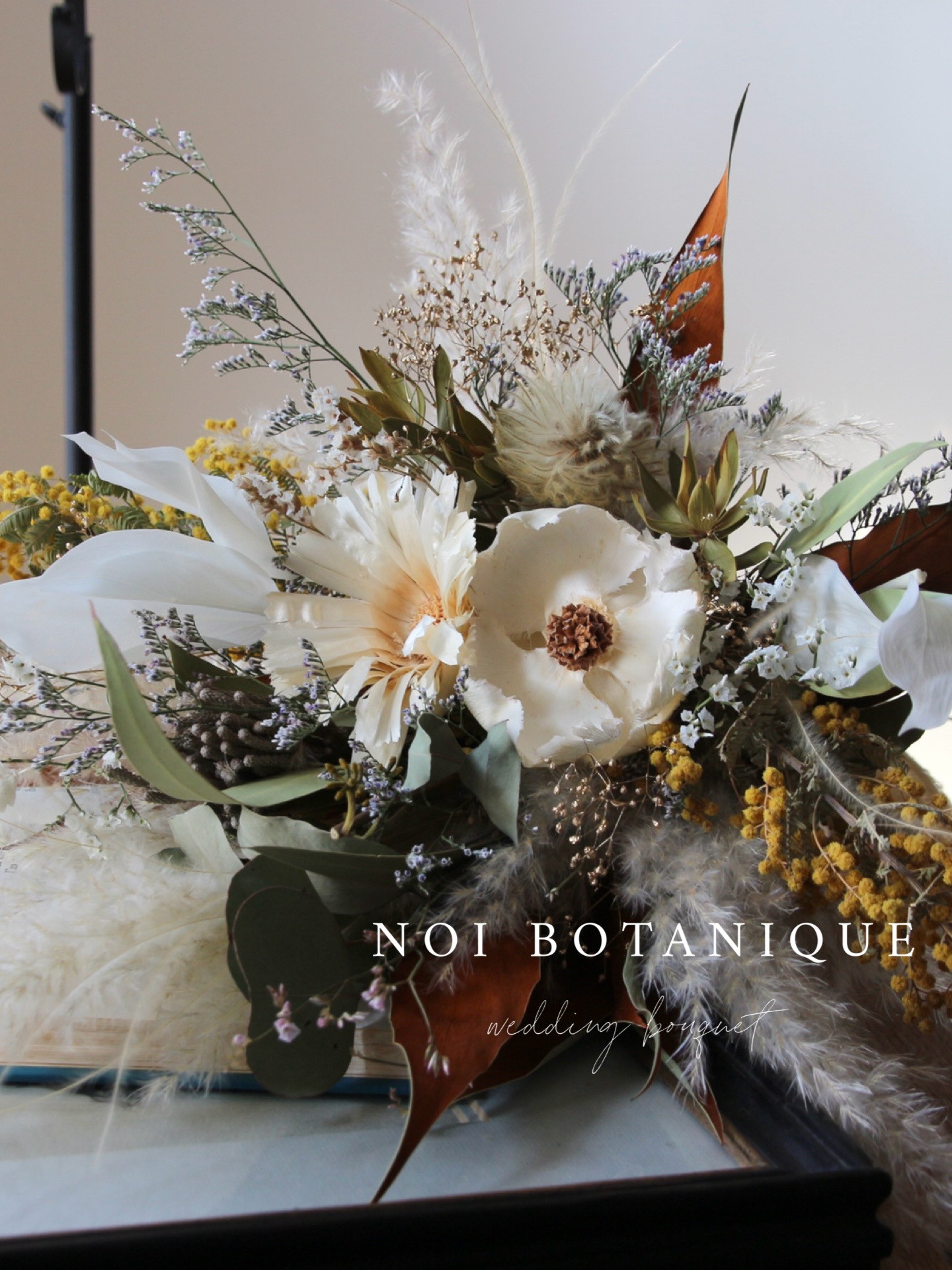［wedding］ウェディングブーケ オーダーメイドブーケ ドライフラワーブーケ 造花ブーケ 結婚式 前撮りブーケ