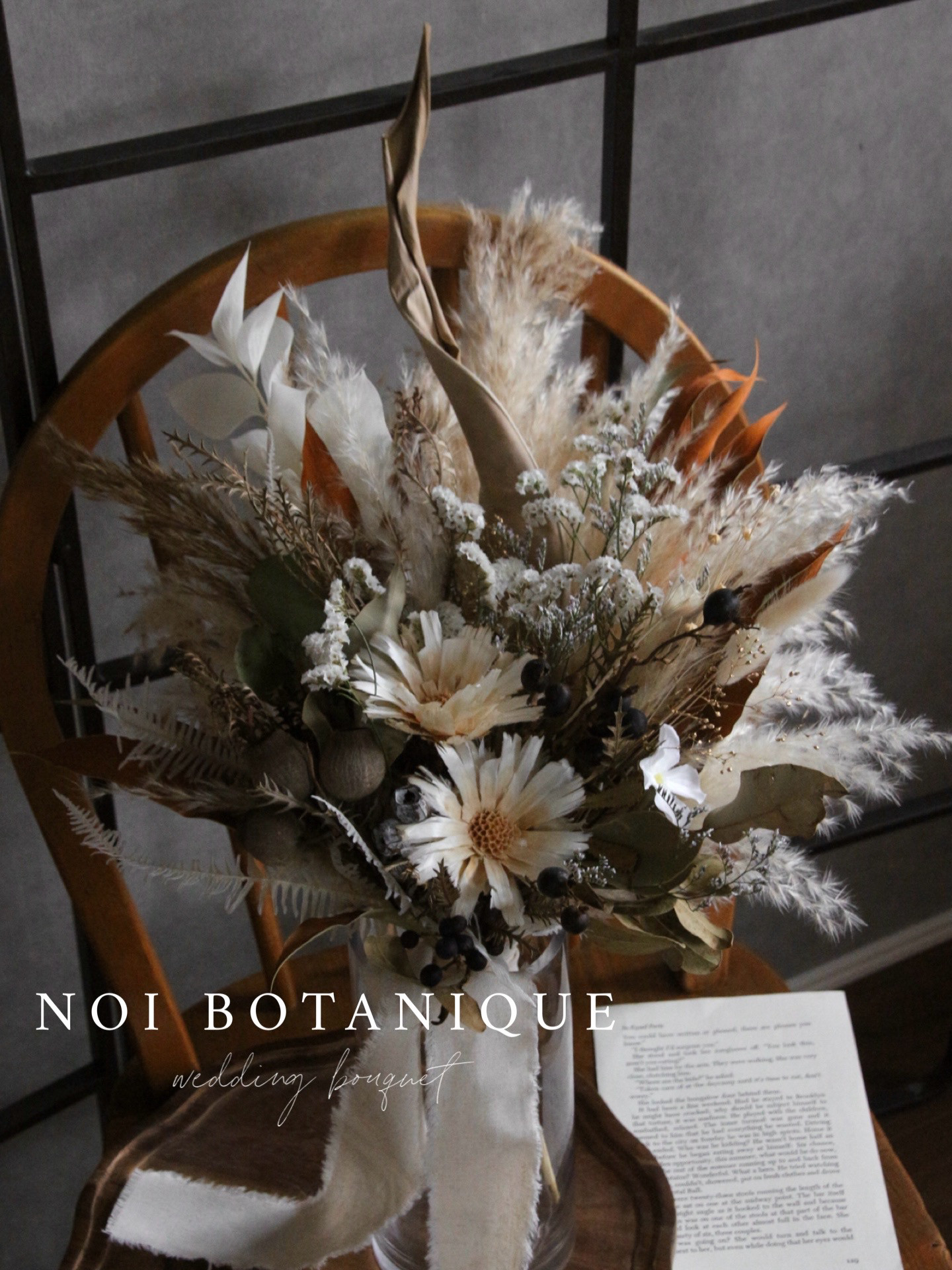 ［wedding］ウェディングブーケ オーダーメイドブーケ ドライフラワーブーケ 造花ブーケ 結婚式 前撮りブーケ