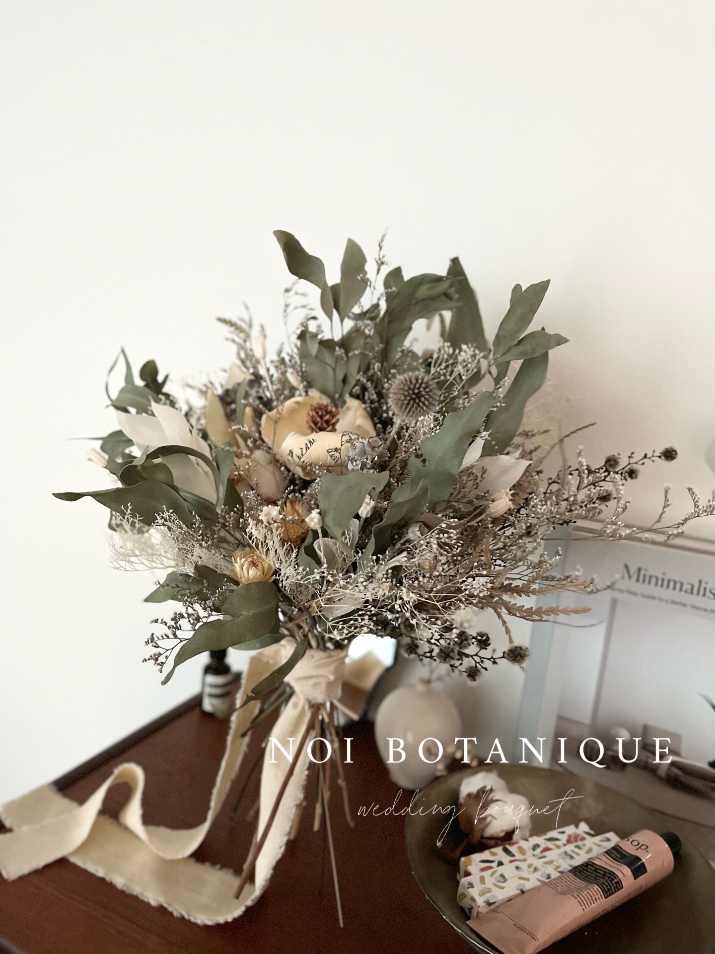 ［wedding］ウェディングブーケ オーダーメイドブーケ ドライフラワーブーケ 造花ブーケ 結婚式 前撮りブーケ