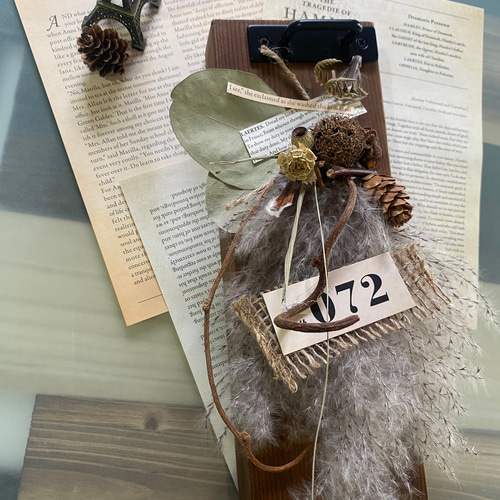 【ハンドメイド】木の実のリース　約４０センチ　大型 ハンドメイド】木の実のリース 約40センチ 大型