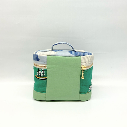 sale】バニティポーチ ミニ 空と海 ポーチ とりさん工房＊SALE中