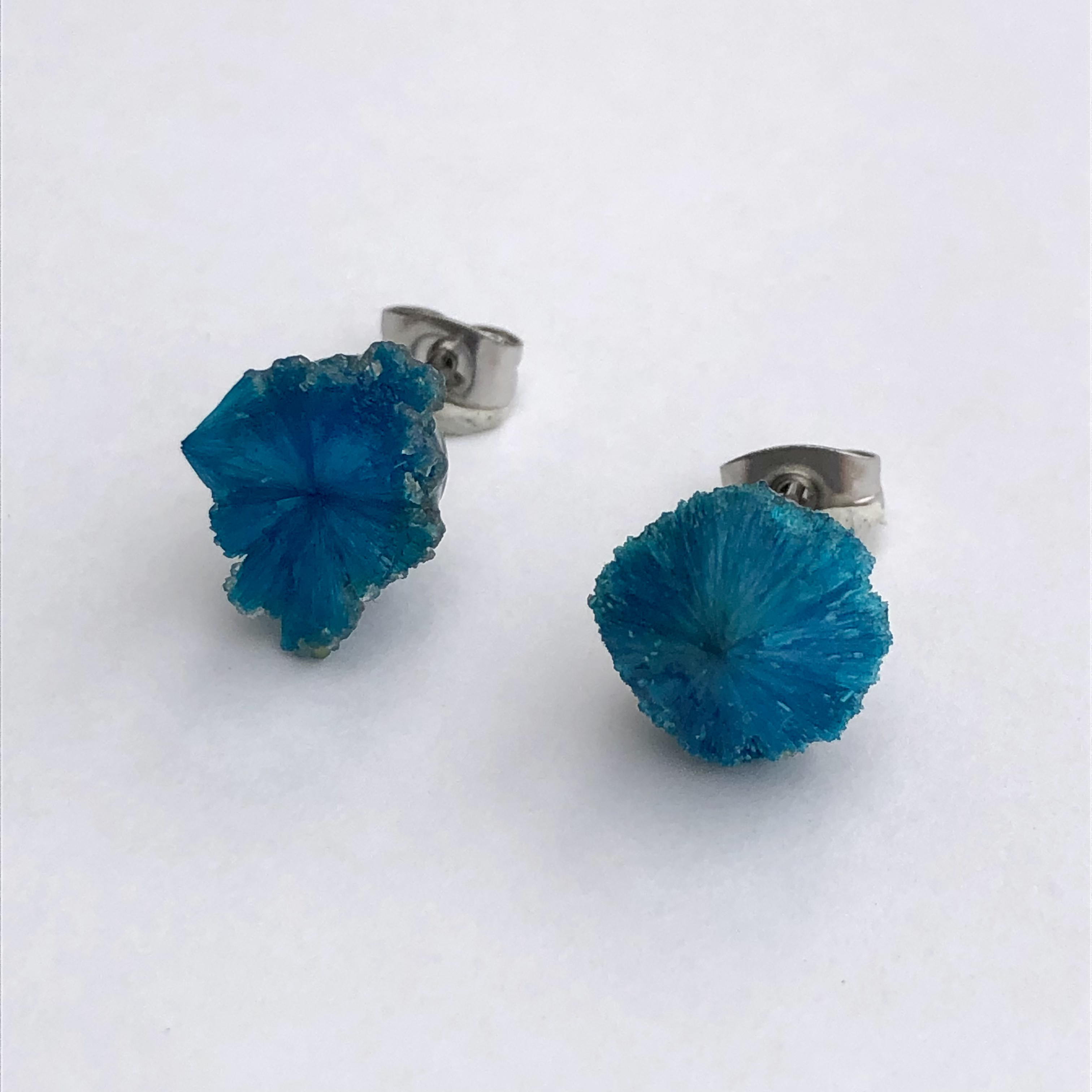 登場! 一点もの】 金属 天然石 鉱物 ピアス 原石 カバンサイト イヤリング・ノンホールピアス