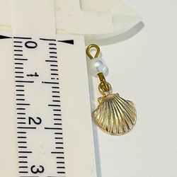 選べるパール　貝殻とパールのイヤリング 6枚目の画像