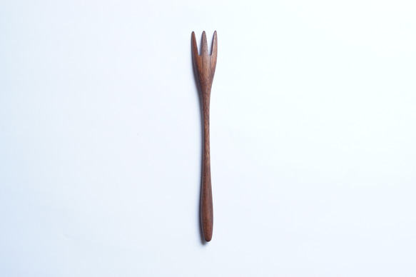 細木叉（胡桃木）A005-0 第1張的照片