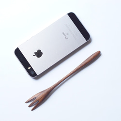 細木叉（胡桃木）A005-0 第5張的照片