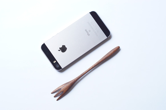 細木叉（胡桃木）A005-0 第5張的照片