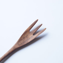 細木叉（胡桃木）A005-0 第7張的照片