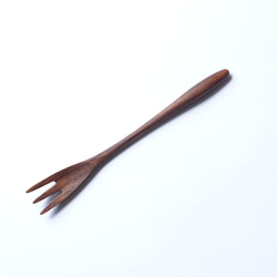 細木叉（胡桃木）A005-0 第3張的照片