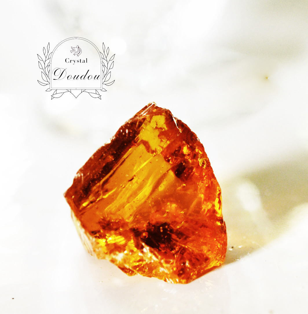 C*n様 【訳あり】シエラネバダ産アンダラクリスタル　スフィア　大きめ　オレンジ アンダラクリスタル アンバー シエラネバダ産