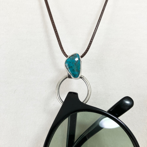 ブルージェム ターコイズ 眼鏡 サングラス グラスホルダー