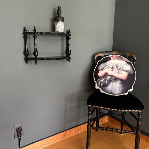 【受注製作】ナポレオンシェルフ装飾あり(ブラック) 受注製作】ナポレオンシェルフ (ブラック) ※2026年から値上げとなり