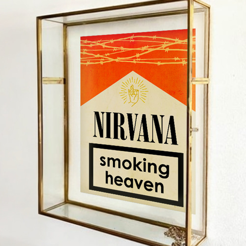 NIRVANA シルクスクリーンポスター