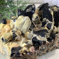 【守護石】黒水晶　モリオン　ラフストーン　原石　クラスター 4枚目の画像