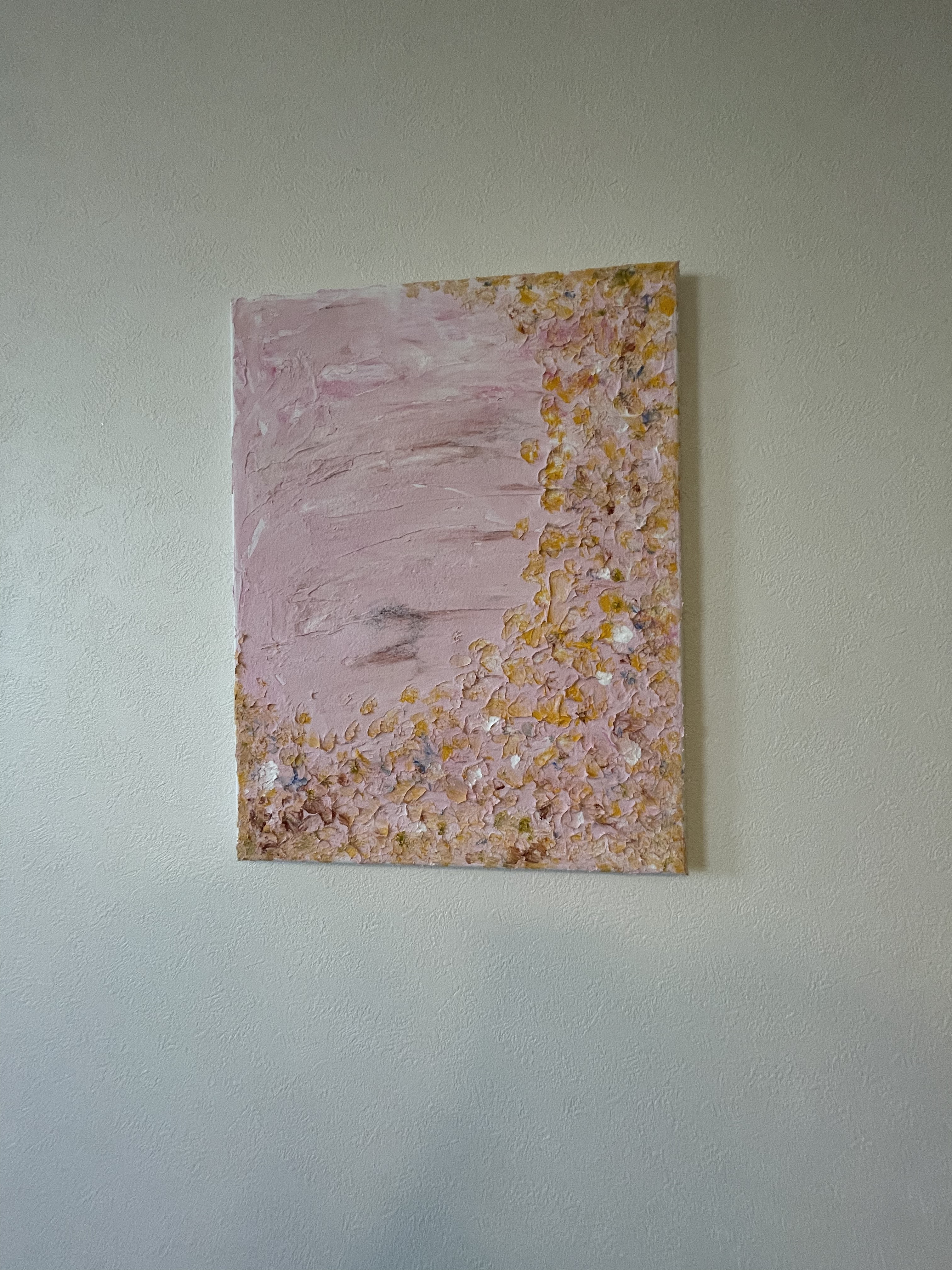 抽象画 テクスチャーアート『金魚』 絵画 Gabriel Art Garden M