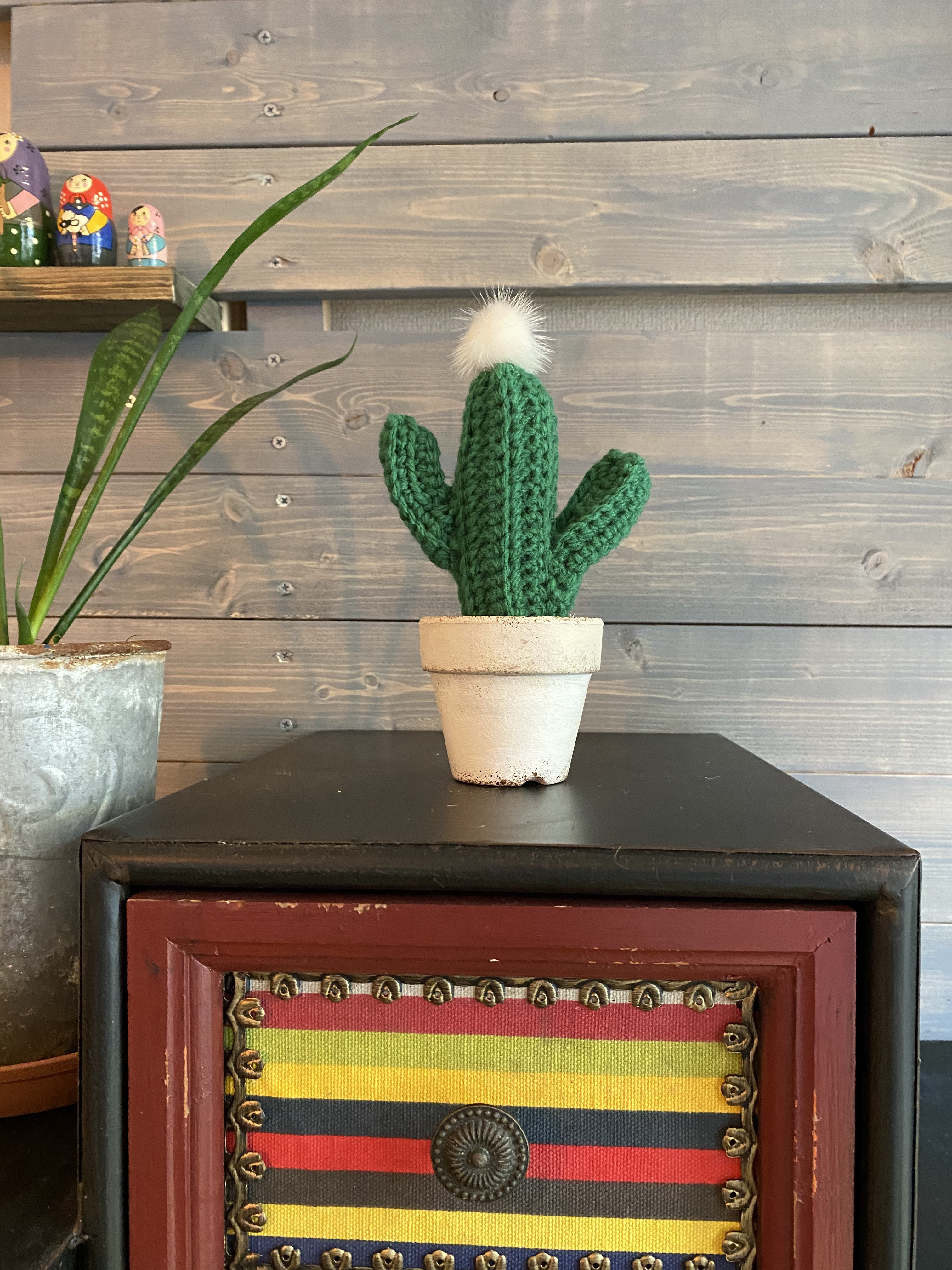 ニットサボテン / fabric cactus014