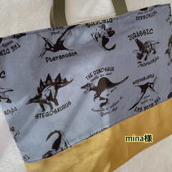 現品限り】ダイナソー 恐竜 男の子 レッスンバッグ 絵本かばん お道具