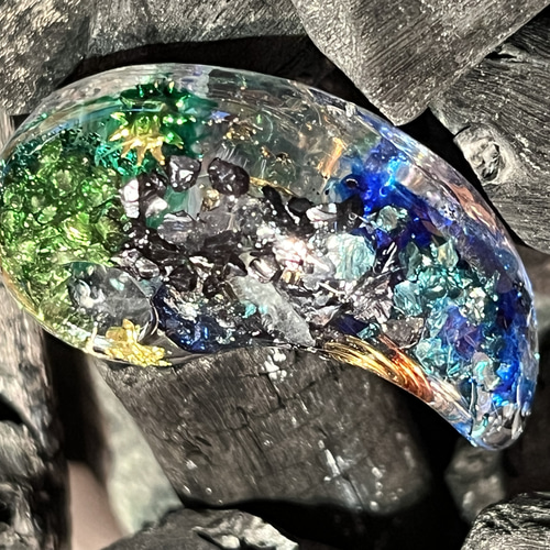 イベ価格★陰陽エネルギーチャームオルゴナイト 楽天市場】オルゴナイト 丸型 生命の木チャーム 金具付