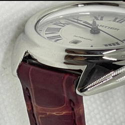 （もけ様専用商品）オーダー作製　カルティエ時計ベルト　エプソン牛革使用時計ベルト 2枚目の画像