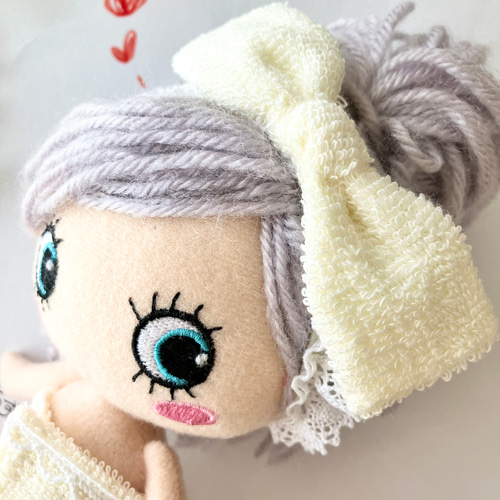 *ೃ:*°　ハンドメイド　イーマリーちゃん イルメール イーマリーちゃん 水色水玉ドレス - MASUKOBO'S
