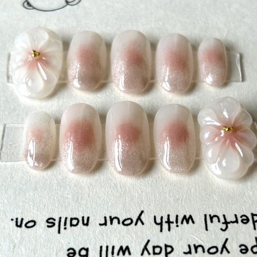 ネイルチップ サイズオーダー制 チークネイル マグネットネイル