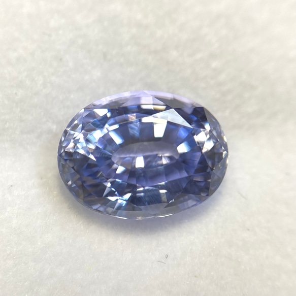 サファイア ルース 2.579ct 通常加熱 GRJソーティング付き 3枚目の画像