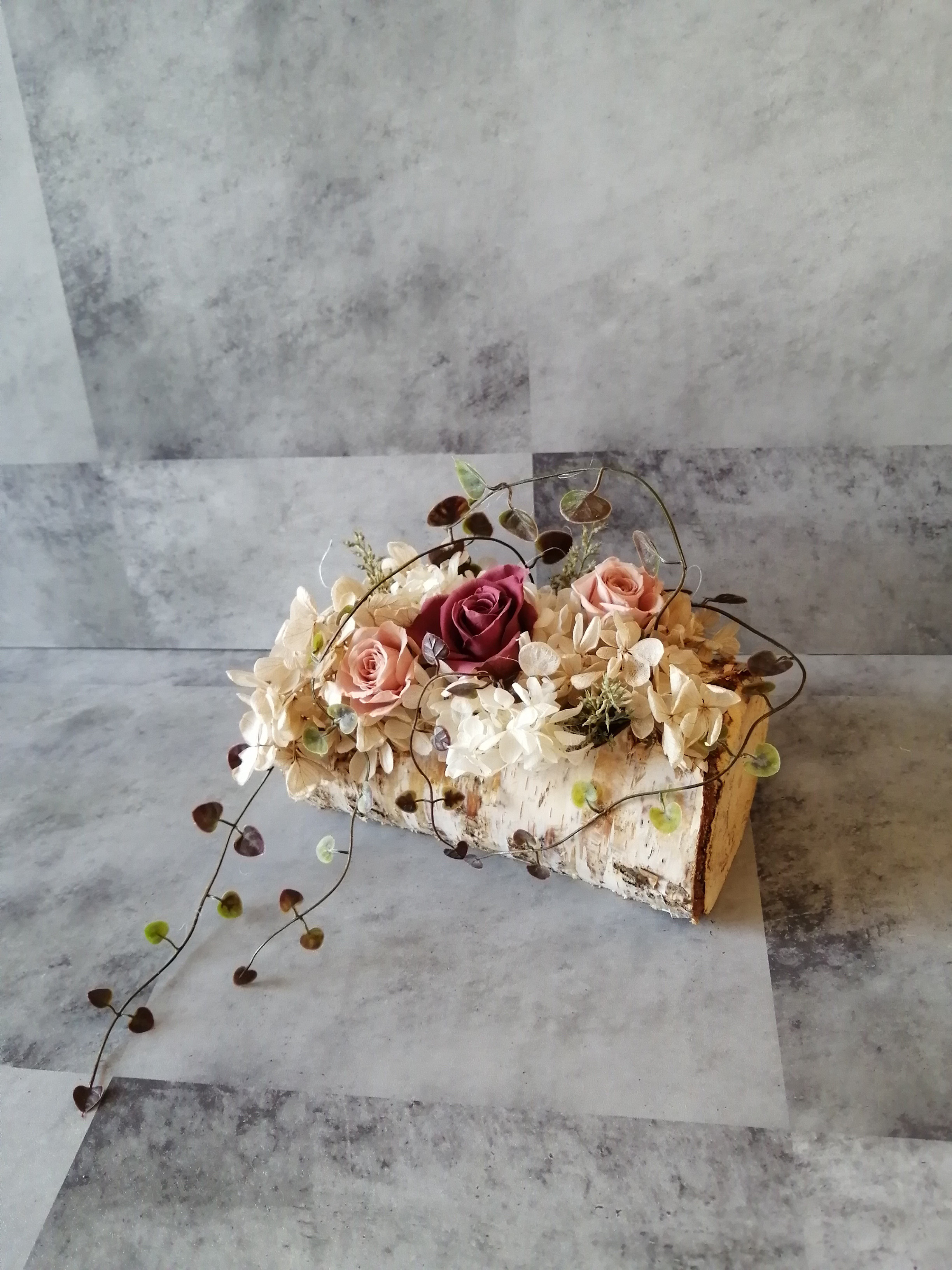 白樺セピア～ブラウン×ピンク～