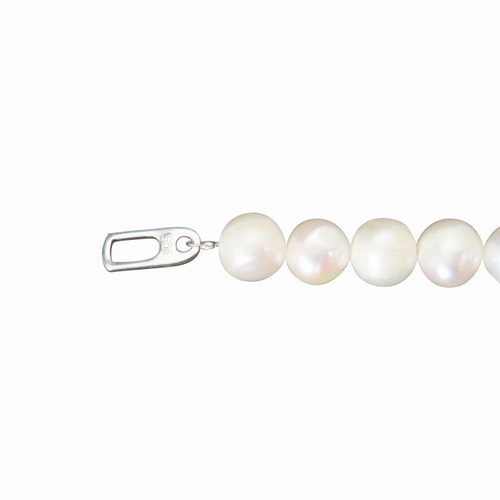 パールネックレス シルバー925 【刻印無料】 上質ランク AA 7.5