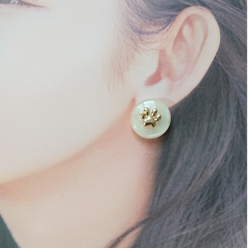 色んな猫のボタン☆10個 s33 ネコ/ボタン/カボション/動物/アソート