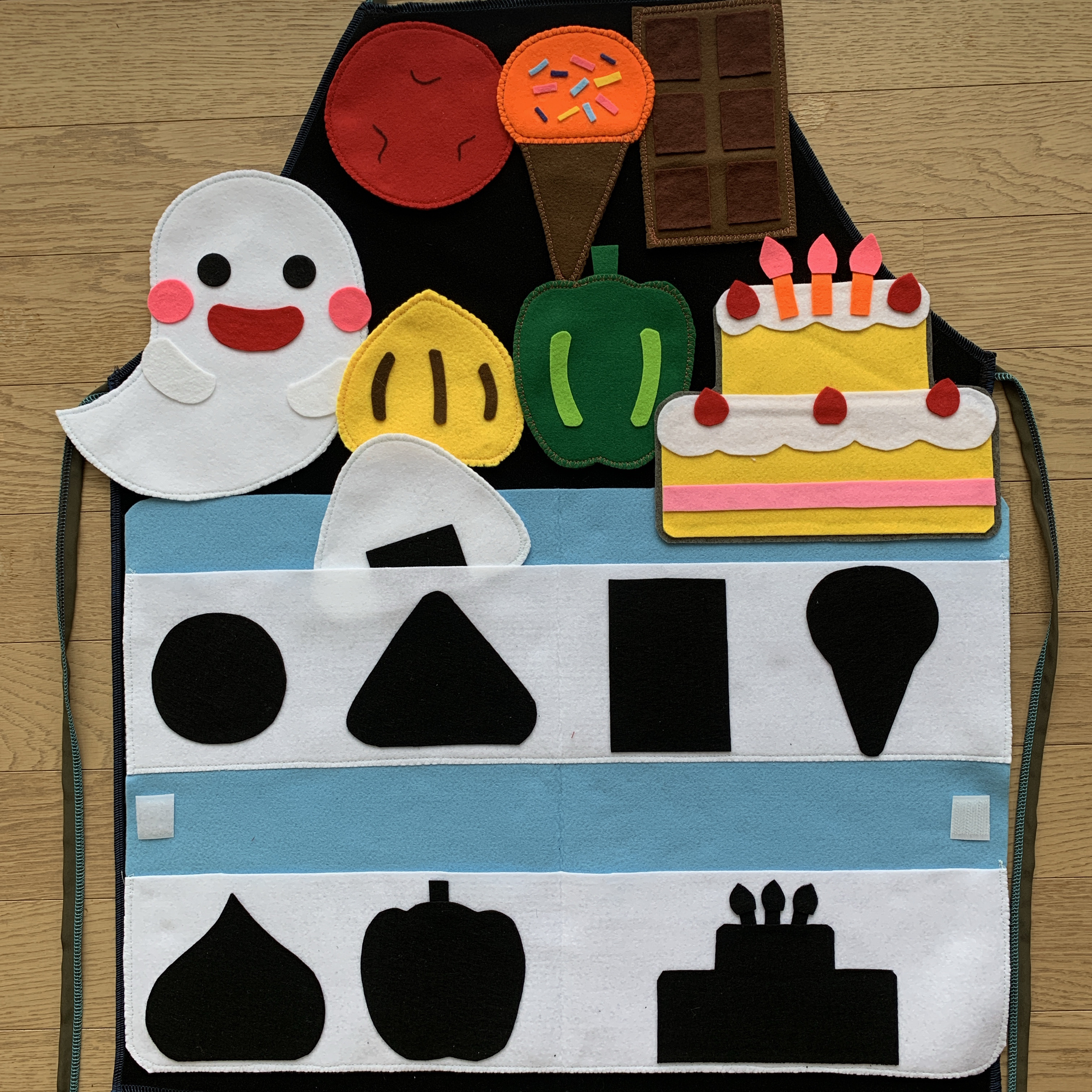 くいしんぼおばけ♪歌あそび　誕生日　エプロンシアターなどに　保育
