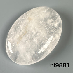 天然フロスト水晶 30ミリ カボションルース nl9881 1枚目の画像