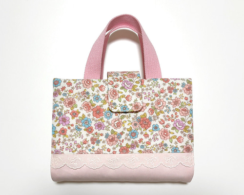 辞書カバー small flowers_pink 雑貨・その他 nanairo_kan【オーダー