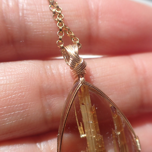 女神巻き®︎タイチンルチルのペンダントトップ ペンダントトップ Archa