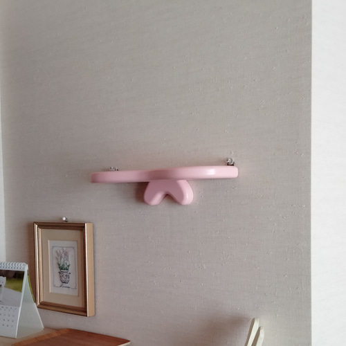 ウォールシェルフ 棚 ディスプレイ ほんわかウォールシェルフ