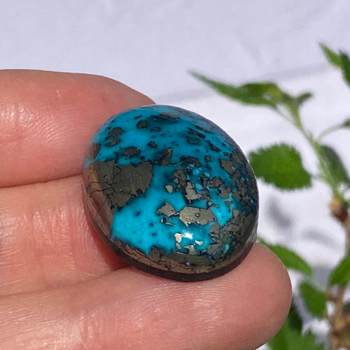 レア♢モレンチターコイズ ♢ナチュラル バックド♢モレンシターコイズ