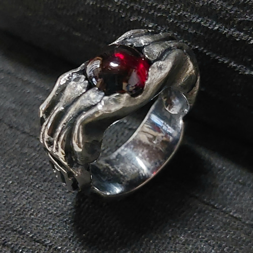 ガーネット12号リング