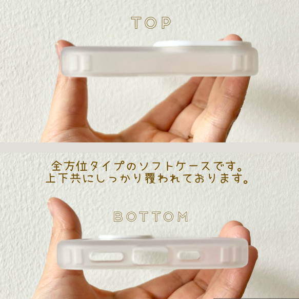 【mimosa grip】 マットiPhoneケース.｡.＊ﾟ スマホケース/スマホグリップ　【k】 7枚目の画像