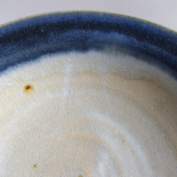 鉢　藍釉　【商品番号：00494】 5枚目の画像